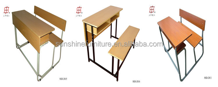 Cheap Used Wooden School Furniture Type Teacher Desk And Student