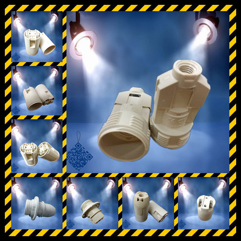 VDE listed Ceramic G9 halogen G9 lamp socket with plastic thread.jpg