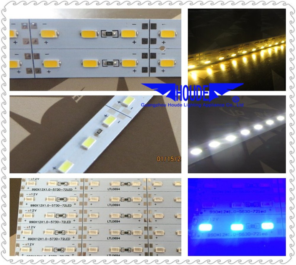 High brightness SMD 5730 5630 high quality LED rigid strip