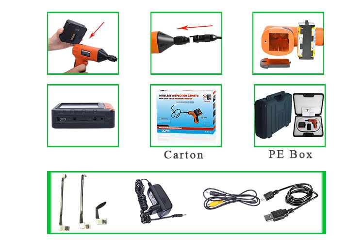 ridgid pipe usb camera Modular