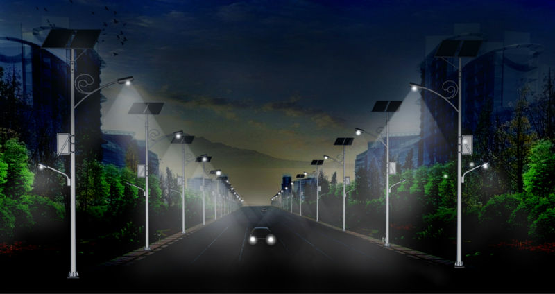 新しいledソーラー街路灯屋外処理/ソーラーガーデンライト/太陽電池ライト仕入れ・メーカー・工場