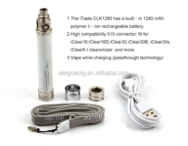 2014 HOTTEST&NEWEST Original Innokin ITaste CLK 1280 Battery Kit With Best Price