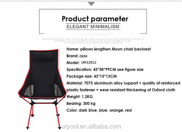High Quality Camping Beach Chair Outdoor Leisure Chair 600D Oxford Fabric Lightweight Folding Chair for hiking (3).jpg