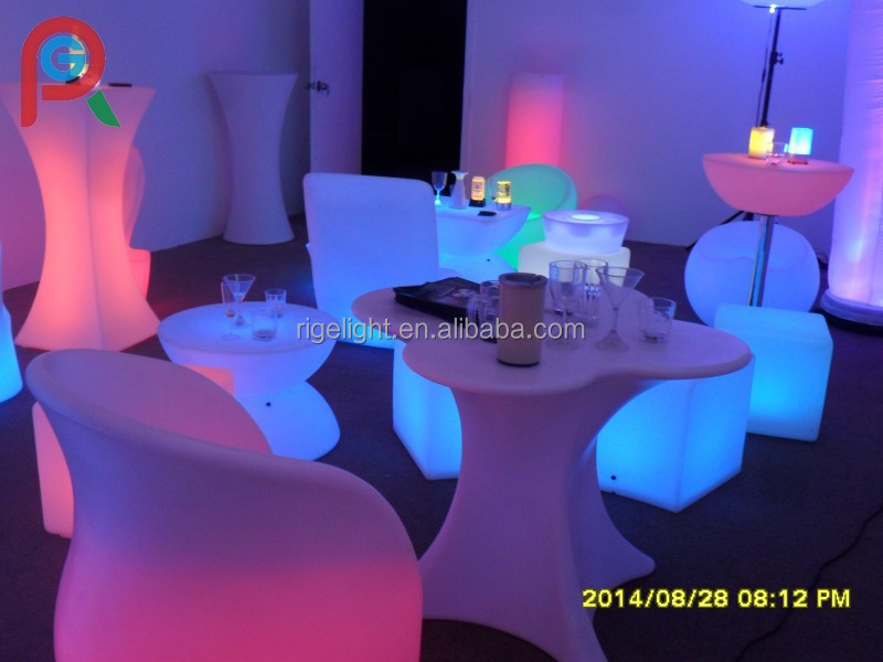 led照明の椅子テーブルデスク家具カップled照明仕入れ・メーカー・工場