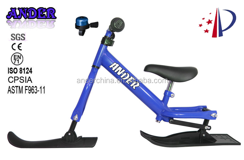 新しいタイプのカラフルな子供の2014年スキーバイク/雪バイクベル付きバイク問屋・仕入れ・卸・卸売り