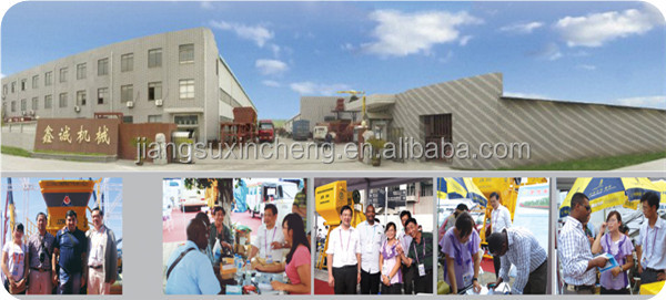 Widely-used in project JS500 forced mixer for cement used hot sale saffron yellow painted