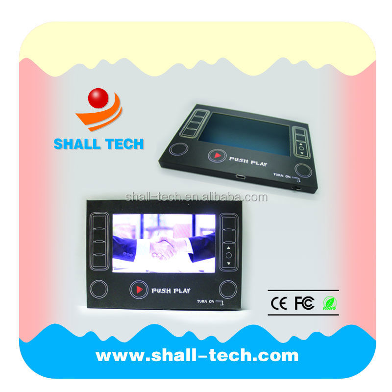 最高の販売のビデオグリーティングカード、 4.3インチビデオカード( vc- 043)問屋・仕入れ・卸・卸売り