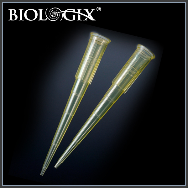 Biologix ppプラスチック黄色ピペット先端滅菌ラッキング96あたりラック使い捨てユニバーサルは、ほとんどpipettors仕入れ・メーカー・工場