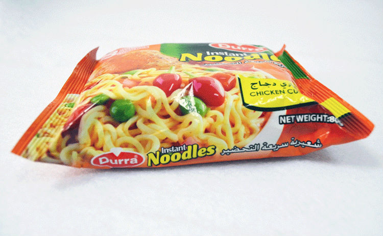 2014 Newest Chicken Curry Flavor Instant Noodles 80g