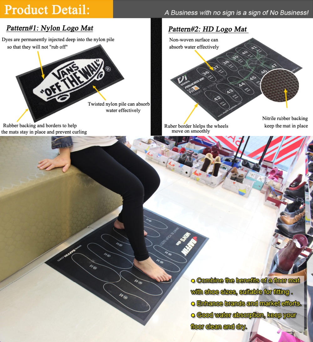 Custom Printed Shoe Size Rug Buy Custom Printed Shoe Size Rug,Bar Mat