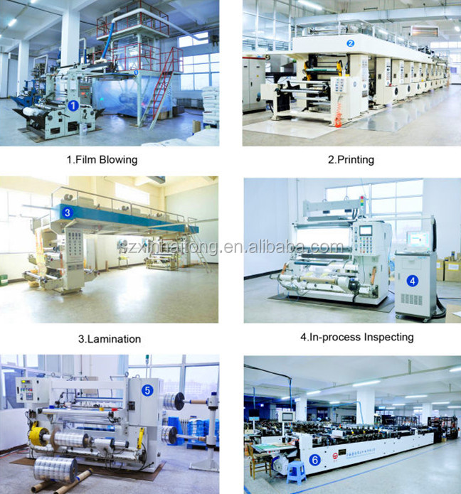 custom printing back seal side gusset plastic tea bag