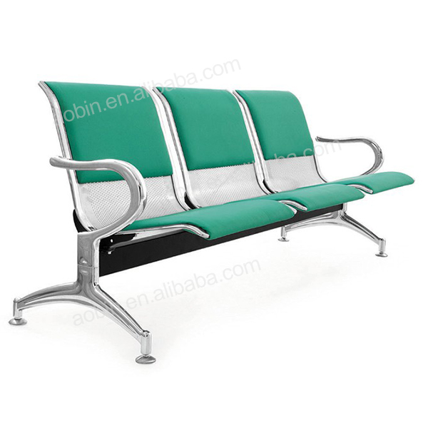 3人掛けクッションが付いているステンレス鋼空港の椅子を待っている仕入れ・メーカー・工場