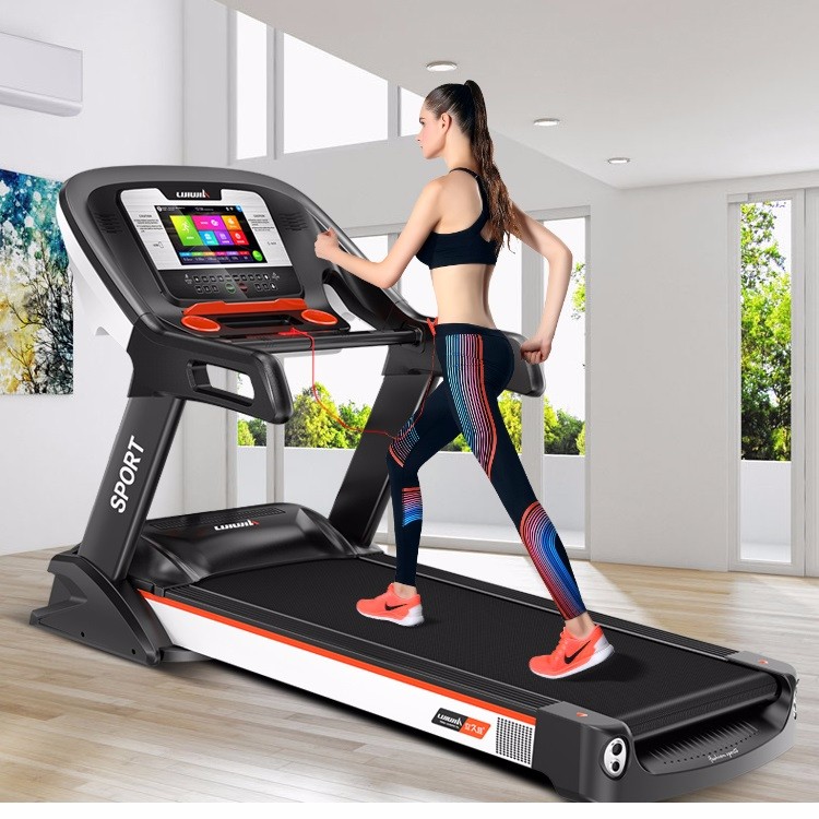 3.5hp Semi Commercial Treadmill With Tv Tft Touch Screen Treadmill Buy