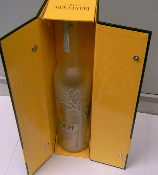 Round Red Wine Paper Box Printing Packaging Manufacture (Factory Supply)