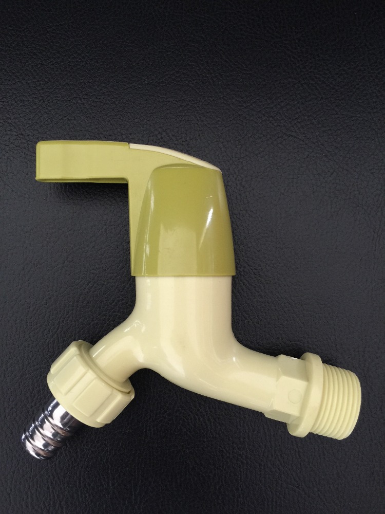 Plastic Basin Pillar Type Tap Pillar Cock With Ceramic Valve (bd76
