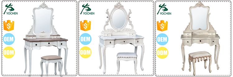 デザイン木製寝室サロン家具セットドレッシングテーブル仕入れ・メーカー・工場