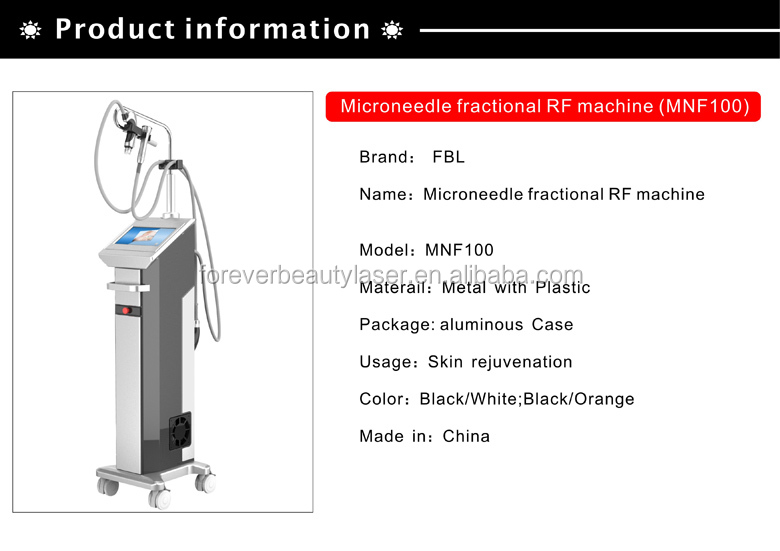 抗- 老化マイクロニードルマシンmnf100フラクショナルrf皮膚の活性化問屋・仕入れ・卸・卸売り