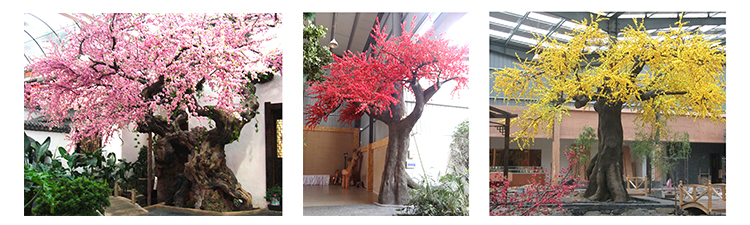 ロマンチックなスタイル人工植物satue広い庭人工植物の像仕入れ・メーカー・工場