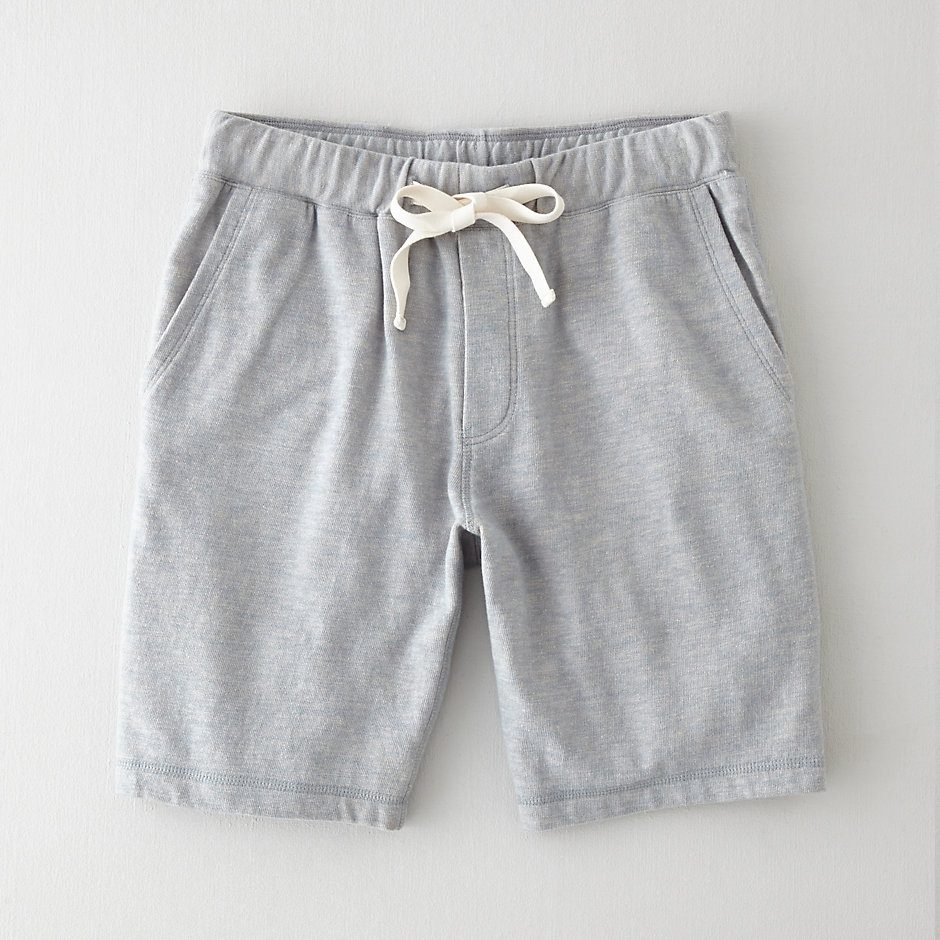 grey marl sweat shorts