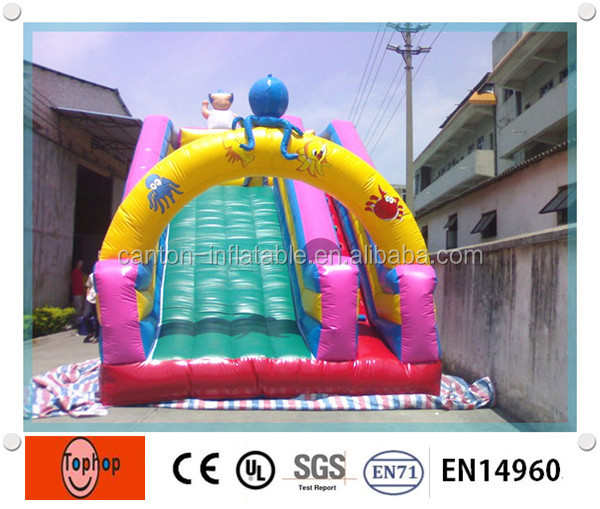 2014 Newest Pvc Inflatable Slip N Slipe Octopu