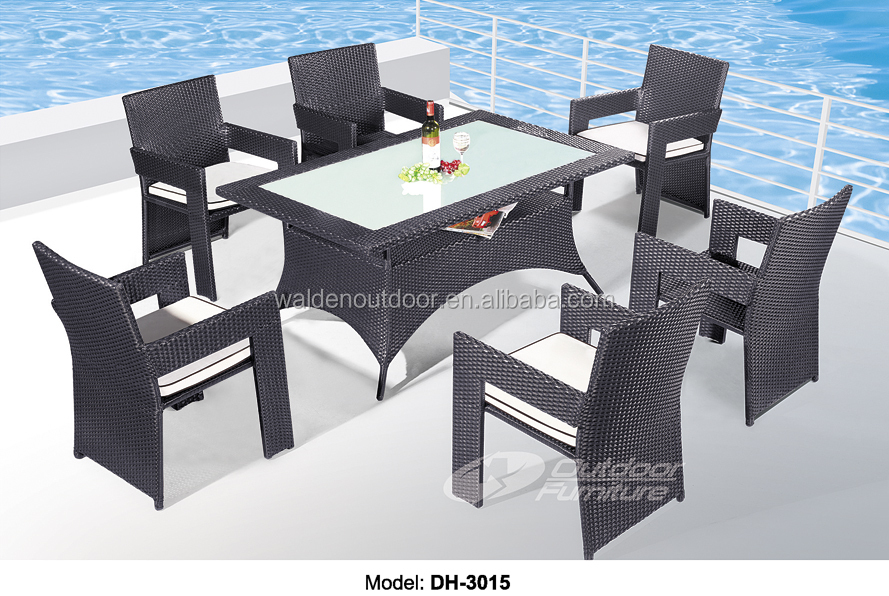 安い籐のレストランのテーブルと椅子( dh- 9642)仕入れ・メーカー・工場