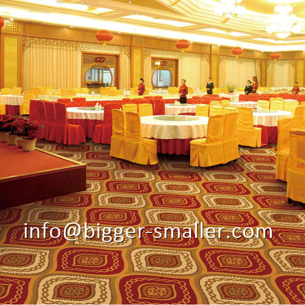 Modern Design Restaurant Carpet With Moq 100sqm 10mm Thick 2.5kg/sqm