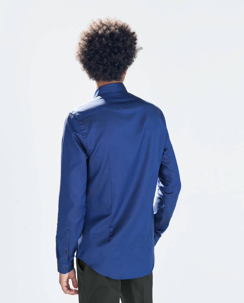 2015 Fashional Slim Fit For Sky Blue Shirts For Men - Buy Sky Blue