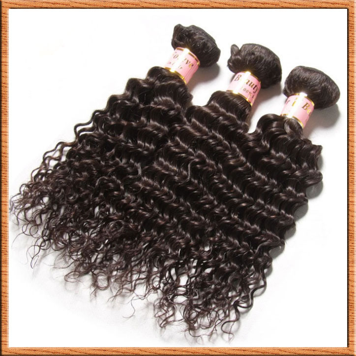ファッション8aグレードバージンブラジルの深い波の女性の髪を編み 問屋・仕入れ・卸・卸売り