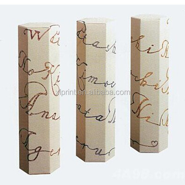High quality red wine paper tube case