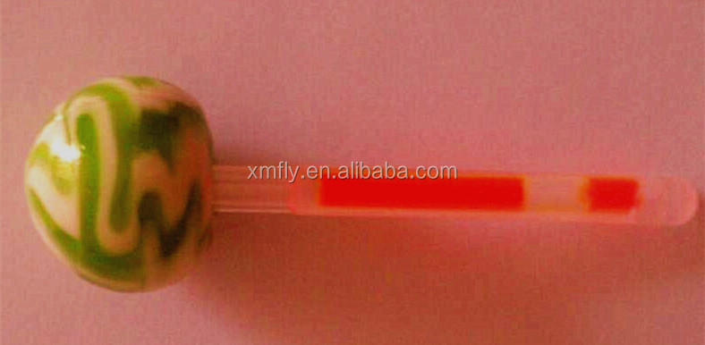 Light Stick Lollipop Chupa Chups With Rainbow Ball Shape