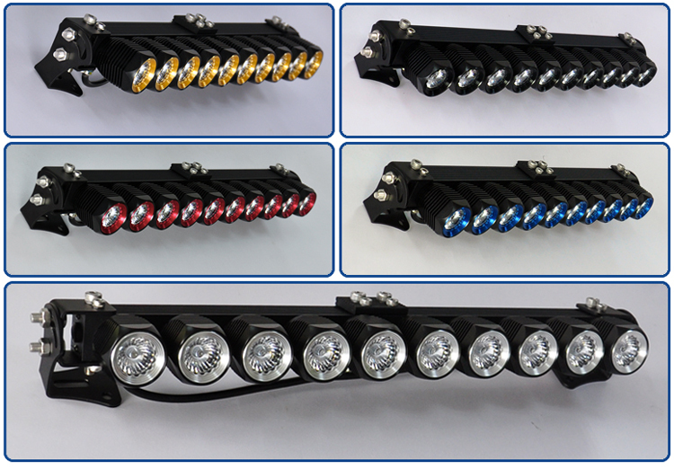 DIY Professional super bright ledbar for car accessories high