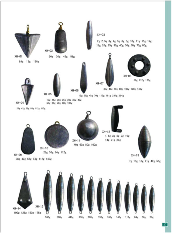 Wholesale High Quality Fishing Sinker Lead Weights Buy Lead Weights