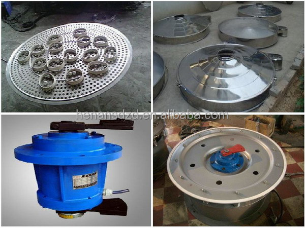 China automatic S49 series food grade powdered sugar cocoa milk powder vibration sifter machine
