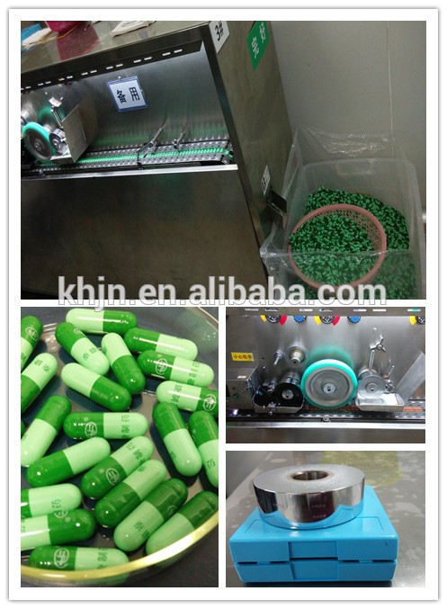 Customized red and black empty gelatin capsules in size 00#-4#