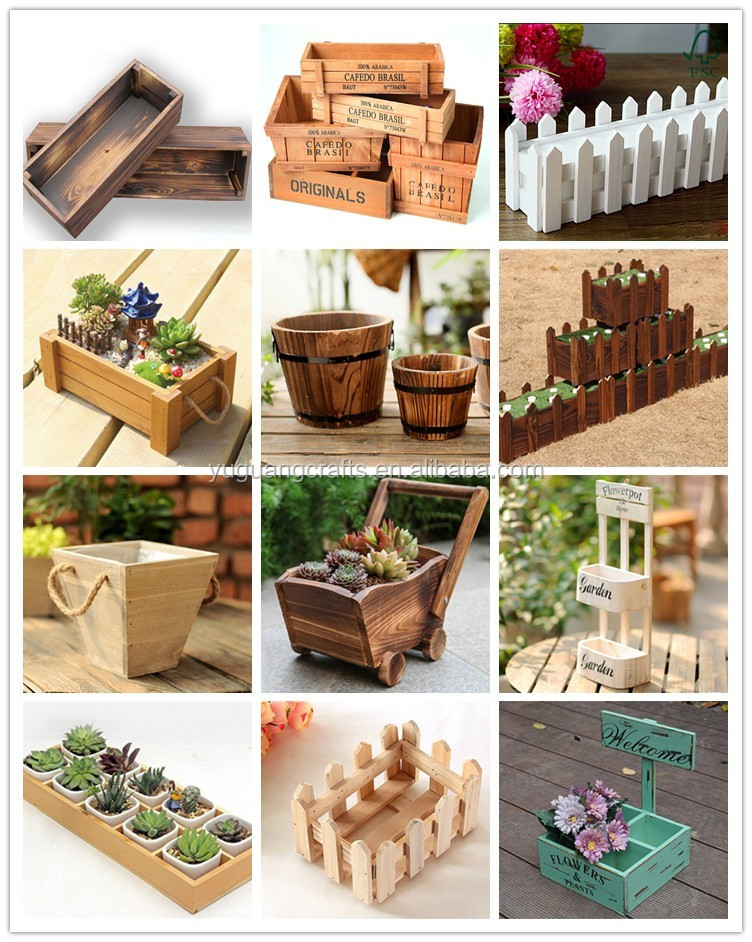 tray plant,robertplant yuguang crafts handmade carbonized wood tray for plant growing