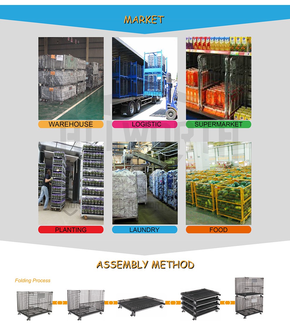 China Suppliers Customized Q235 Pallet Cage