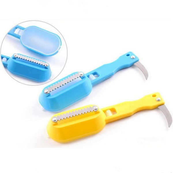 High Quality Fish Cleaning Tool Self Collect Fish Skin Cleaner Brush