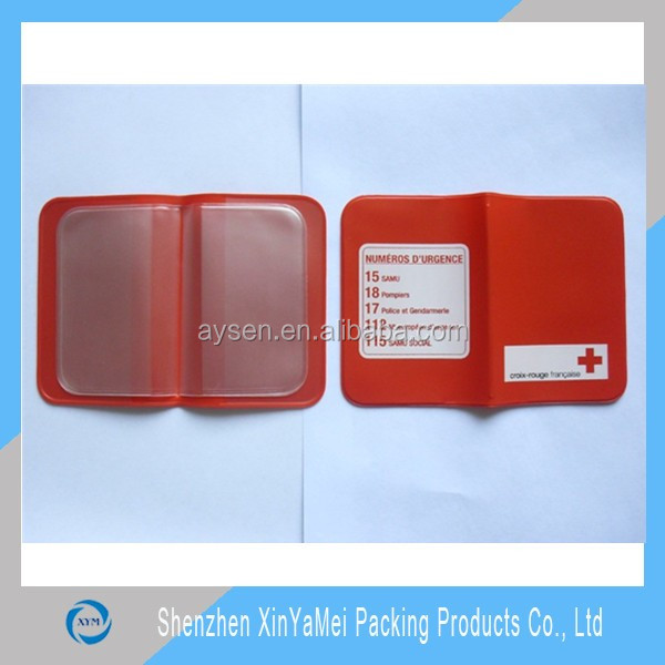 Business Card Use and PVC Material card holder
