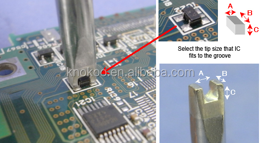 中国ＨＡＫＫＯt15-r23t15シリーズはんだごての先端、 x2.3mm1.5mmスロット、 のためのfx951/fx952はんだ付けステーション、 fm2027はんだごて問屋・仕入れ・卸・卸売り