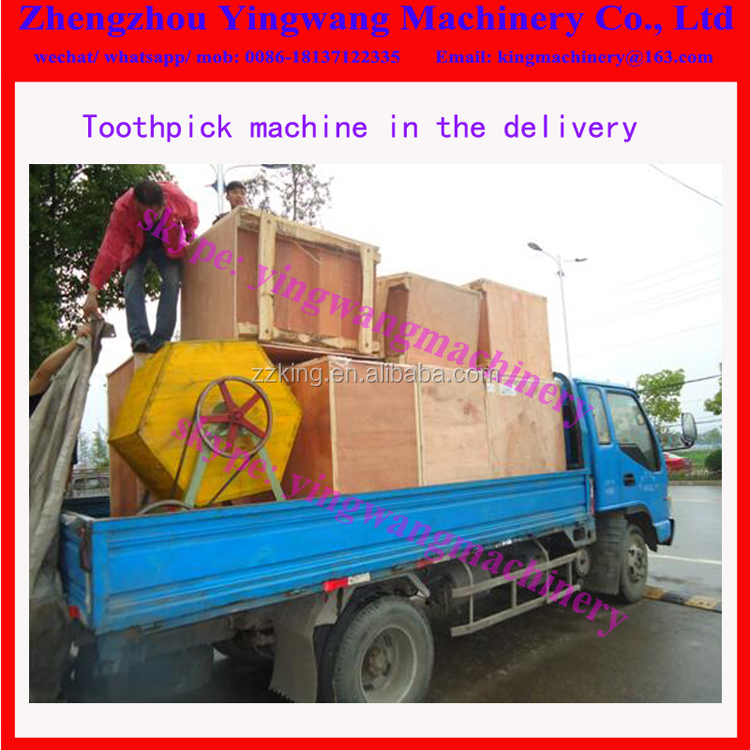 toothpick machine in the delivery 