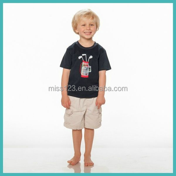 有名なアメリカ子供服ブランドの最新スタイルから来た男の子のシャツの広州メーカー仕入れ・メーカー・工場