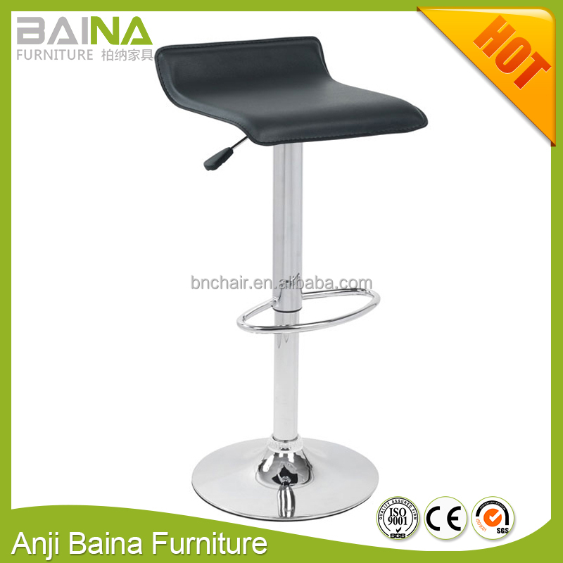 Popular Pvc Cheap Used Bar Stools Backless Height Adjustable Buy