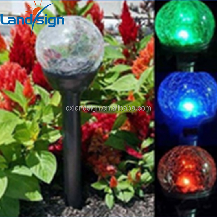Цыси landsign оптовая продажа солнечная энергия свет для сада XLTD-719 1 * белый из светодиодов открытый из светодиодов сад свет