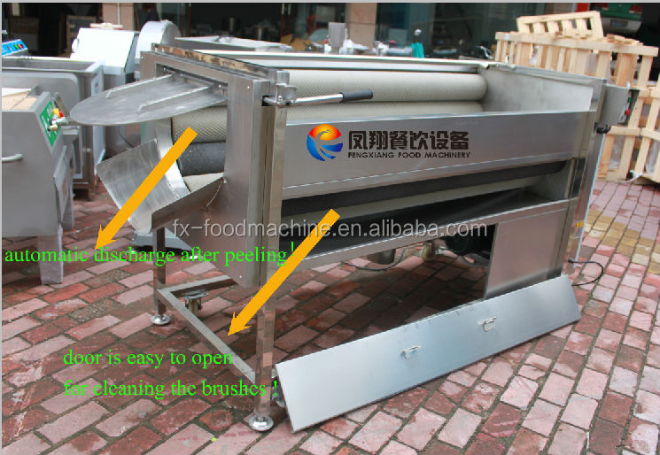 MSTP-80 stainless steel electric potato skin peeling machine (CE Certificate)