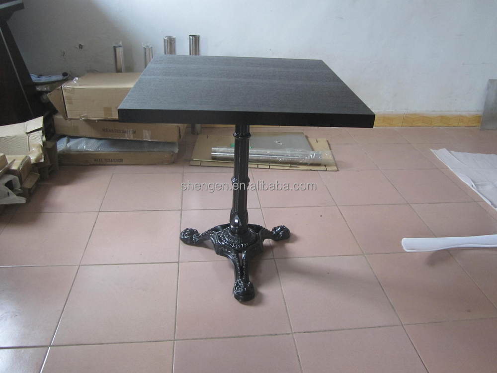 Tavolo da pranzo rotondo di metallo gamba piedi di base da tavolo ... Basi per tavolo in ferro battuto moderni