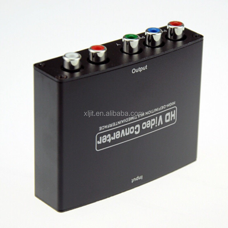 Hdmi へ の rgb コンポーネント (ypbpr の) ビデオ + r/l オーディオ アダプタ コンバータ hd テレビ仕入れ・メーカー・工場