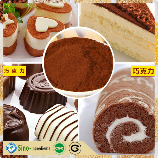 fat content 10-12% alkalized cocoa powder