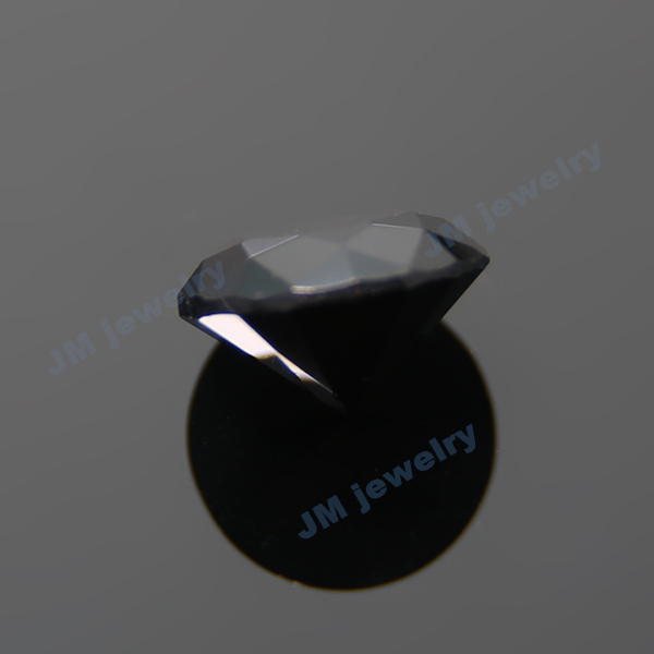 jm貴重な黒い丸形状結晶cz石問屋・仕入れ・卸・卸売り