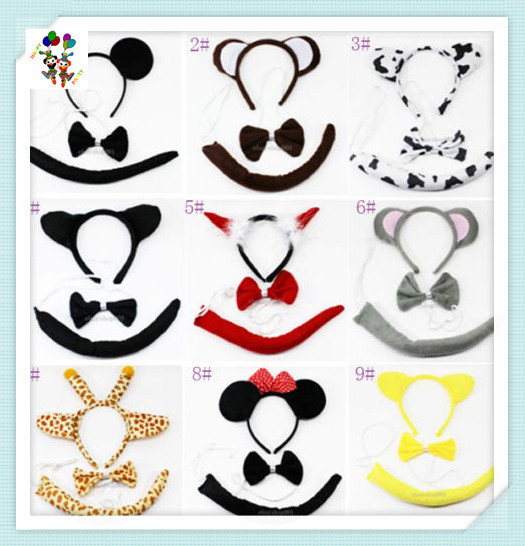 0701 Cute Animal Ears Headband Party Costume Cosplay Animal Ears Animal Zoo_.jpg