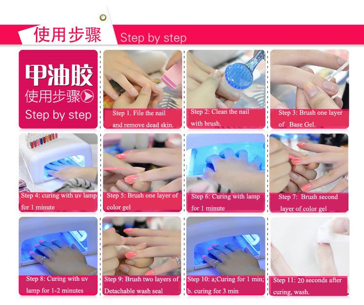 Uv/ledジェルポリッシュ; ソークオフ; aviiaegel( 80色)問屋・仕入れ・卸・卸売り